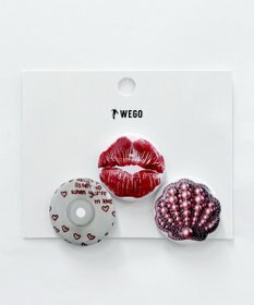 WEGO アソート缶バッジセットF