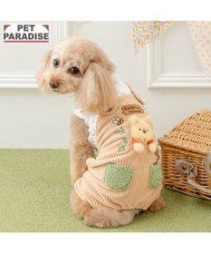 PET PARADISE ディズニー くまのプーさん すっぽり オーバーオール 小型犬