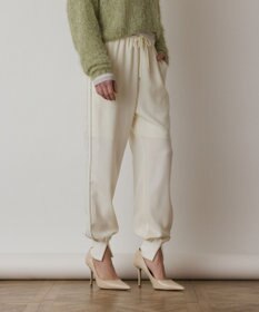 GRACE CONTINENTAL テーパーイージーパンツ