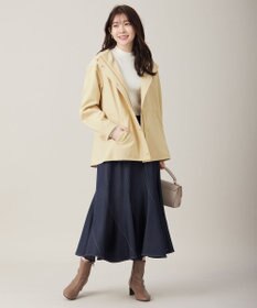 ANY SIS S 【洗える】デニムライクエスカルゴ スカート