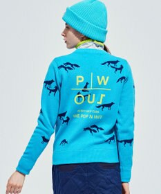 PW CIRCULUS 【こだわりシルエット/手洗い可】【WOMEN】フォックスモチーフニット