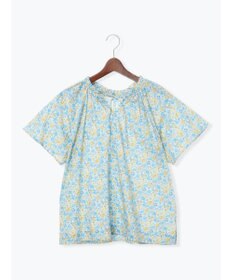 Te chichi 【LIBERTY FABRICS】フリルネックブラウス