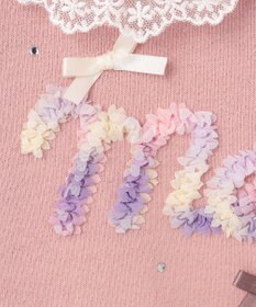 ANY KIDS 裏毛 モシャモシャ ロゴ トレーナー