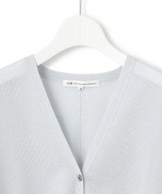 23区 【洗える】シャイニーシアー ドルマンスリーブ カーディガン