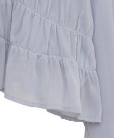 earth music&ecology ＳＥＴ２点シアーシャーリングブラウス＋インナー