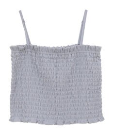 earth music&ecology ＳＥＴ２点シアーシャーリングブラウス＋インナー