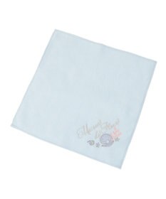 Maison de FLEUR シェル刺繍タオルハンカチ