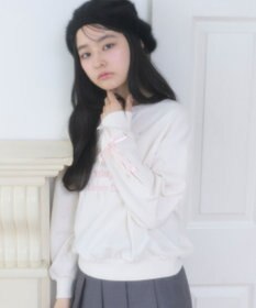 WEGO レースアップリボンスウェット