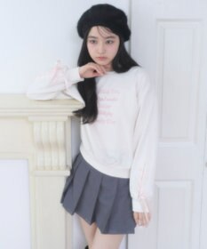 WEGO レースアップリボンスウェット