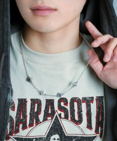 WEGO Mモチーフチェーンネックレス