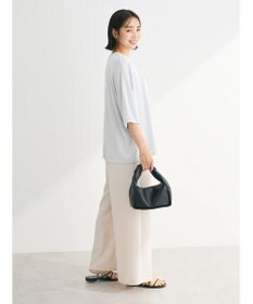 Green Parks よくばり　半袖カットドルマンカーディガン