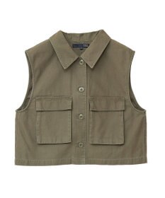 Green Parks ・ＳＵＧＡＲ　ＳＰＯＯＮ　ミリタリーショートベスト