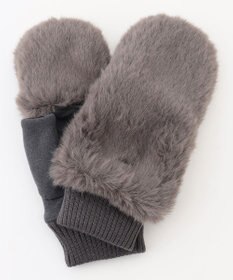 ANY カバー付きファーグローブ