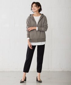 J.PRESS LADIES ベーシックジャージー ロングTシャツ カットソー