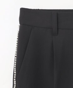 GRACE CONTINENTAL ラインストーンパンツ