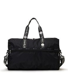 LeSportsac DELUXE LG WEEKENDER/ロゴジャカードブラック