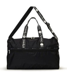 LeSportsac DELUXE LG WEEKENDER/ロゴジャカードブラック