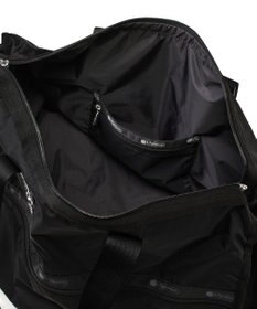 LeSportsac DELUXE LG WEEKENDER/ロゴジャカードブラック