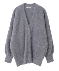 earth music&ecology ロングシャギーカーディガン