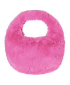 MOONBAT Faviora Faux Fur フェイクファー ワンハンドルバッグ ／ファーバッグ