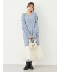 earth music&ecology ミニシャギーチュニック