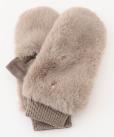 ANY カバー付きファーグローブ