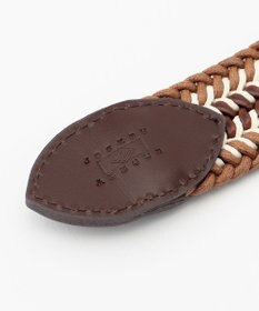 JOSEPH ABBOUD 【伸びる】メランジメッシュコンビ ベルト