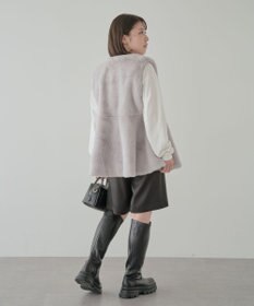 Green Parks ・ＥＬＥＮＣＡＲＥ　ＤＵＥペプラムフェイクファーベス