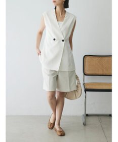 Green Parks AnriettMusee ネック切替デザインベスト