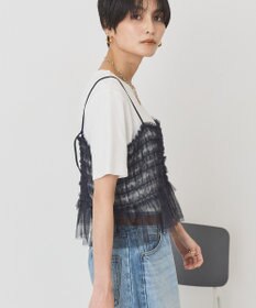 AMERICAN HOLIC 【2点セット】半袖Tシャツ＋チュールビスチェ