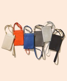 23区 レザー モバイル ポーチ