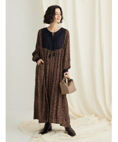 CRAFT STANDARD BOUTIQUE レーヨンキルト切り替えワンピース