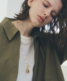 YECCA VECCA 【2本SET】ステンレス2連ネックレス