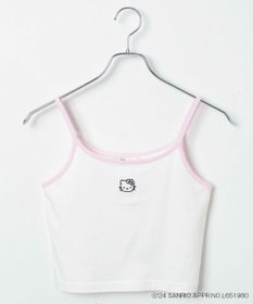 WEGO 【サンリオ】HELLOKITTYコラボ刺繍キャミ