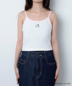WEGO 【サンリオ】HELLOKITTYコラボ刺繍キャミ