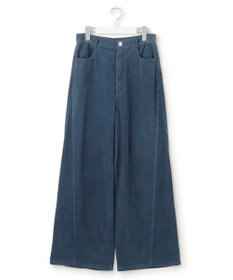 23区 S 【滝沢眞規子さん着用/洗える】コットン コーデュロイ ワイド パンツ