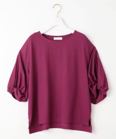 ANY SIS シルケットスムースツイストスリーブ カットソー