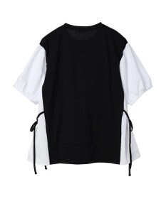 Green Parks 布帛ドッキング脇リボンプルオーバー