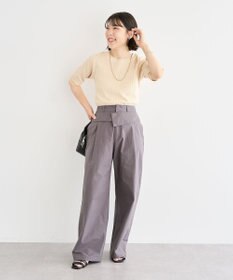 Green Parks ・ＥＬＥＮＣＡＲＥ　ＤＵＥ　ダブルウエストパンツ