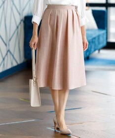 Tiaclasse フレアツイードスカート