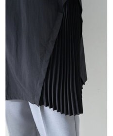 earth music&ecology プリーツドッキングチュニック