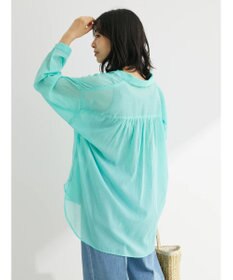 Green Parks インド綿　柔らかボイルシャツ