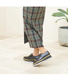 MODE ET JACOMO <carino>【レイン対応】厚底レースアップシューズ