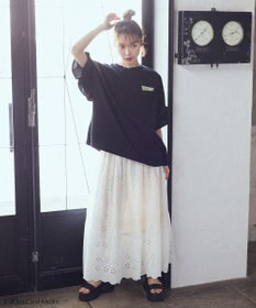 earth music&ecology Ｂａｃｋ　ｔｏ　ｔｈｅ　Ｆｕｔｕｒｅ／ｅｍａｅ　フリルＴ