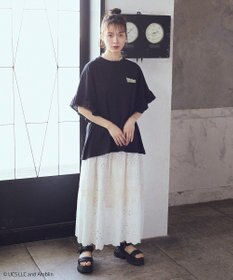 earth music&ecology Ｂａｃｋ　ｔｏ　ｔｈｅ　Ｆｕｔｕｒｅ／ｅｍａｅ　フリルＴ