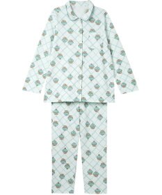 Wing パジャマ 綿100%(本体肌側) あったか 3Lまで対応 大きいサイズ 長袖 長ズボン 冬 レディース EP6020 ウイング／ワコール