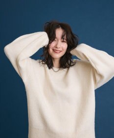 Green Parks ｆｕｗａっと袖パフニットプルオーバー