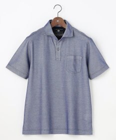 JOSEPH ABBOUD 【日本素材・オーガニックコットン使用】オーガニックコットンクールビズ ポロ
