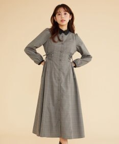 Feroux 【古畑星夏さん着用】サイドレースアップ ワンピース