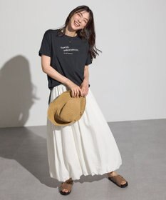 ANY L 【撥水/ウエストゴム】バルーンスカート